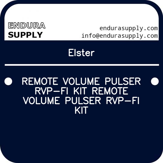 elster-remote-volume-pulser-rvp-fi-kit-remote-volume-pulser-rvp-fi-kit