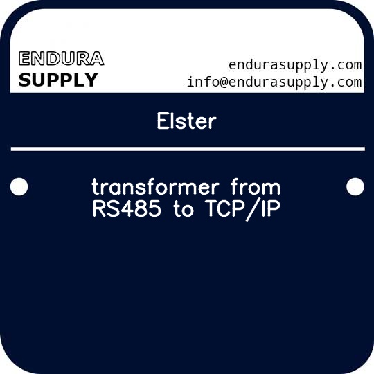 elster-transformer-from-rs485-to-tcpip