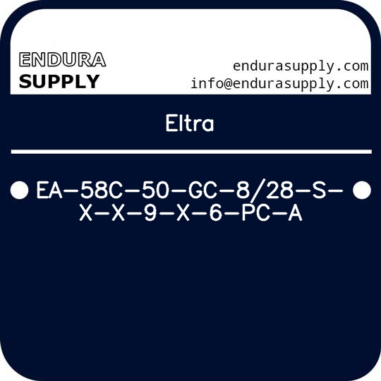 eltra-ea-58c-50-gc-828-s-x-x-9-x-6-pc-a