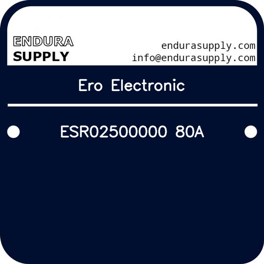 ero-electronic-esr02500000-80a
