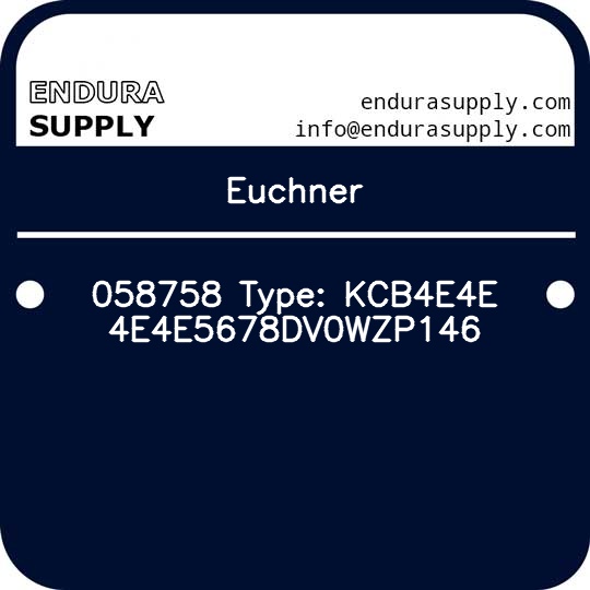 euchner-058758-type-kcb4e4e4e4e5678dv0wzp146