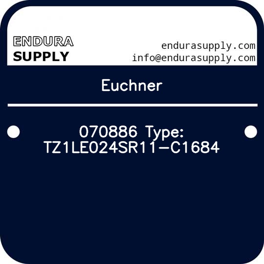 euchner-070886-type-tz1le024sr11-c1684