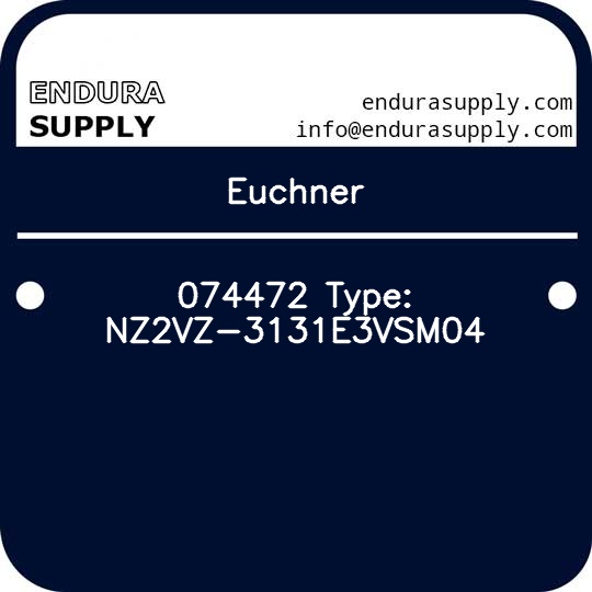 euchner-074472-type-nz2vz-3131e3vsm04