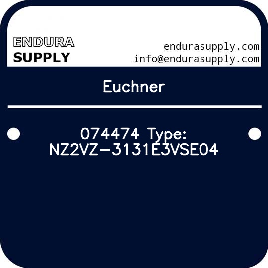 euchner-074474-type-nz2vz-3131e3vse04