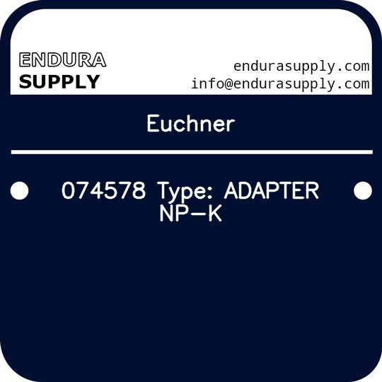 euchner-074578-type-adapter-np-k