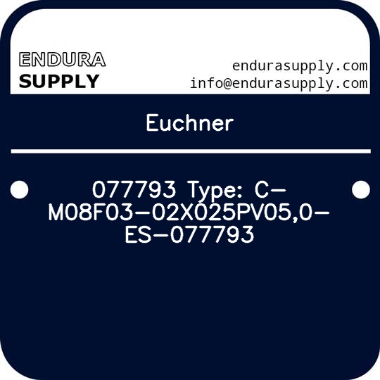 euchner-077793-type-c-m08f03-02x025pv050-es-077793