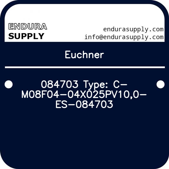 euchner-084703-type-c-m08f04-04x025pv100-es-084703