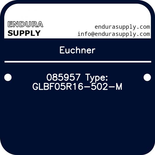 euchner-085957-type-glbf05r16-502-m