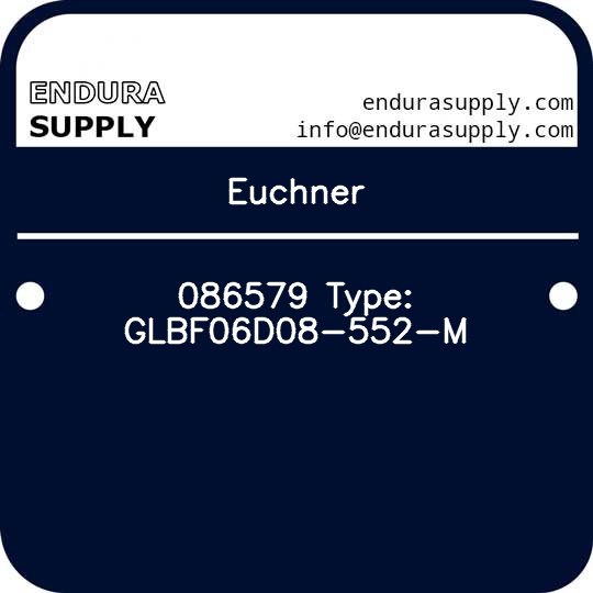 euchner-086579-type-glbf06d08-552-m