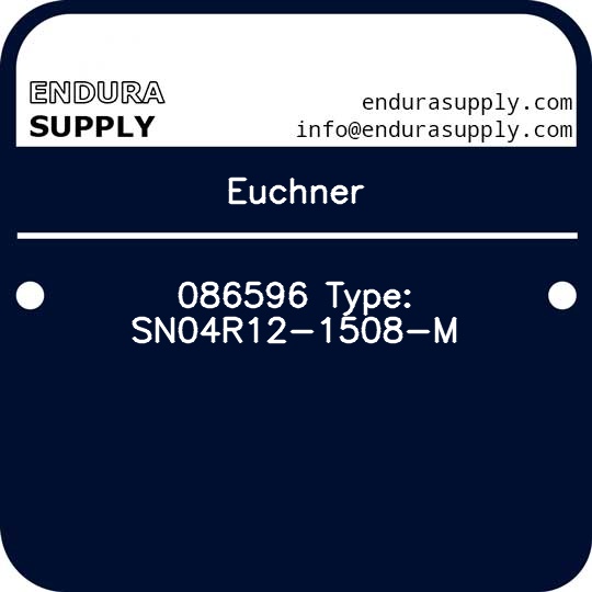 euchner-086596-type-sn04r12-1508-m