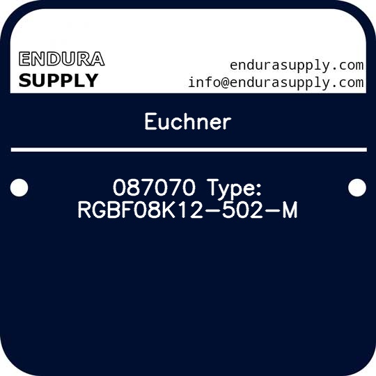 euchner-087070-type-rgbf08k12-502-m