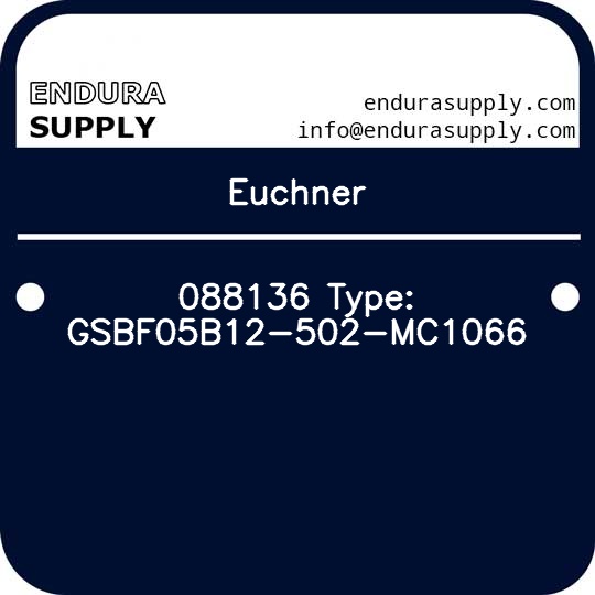 euchner-088136-type-gsbf05b12-502-mc1066