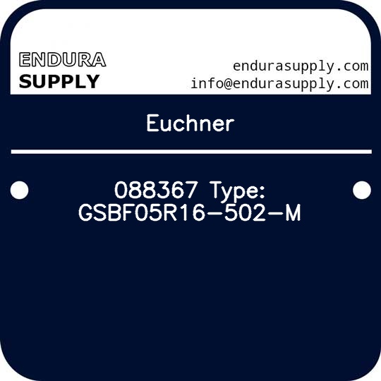 euchner-088367-type-gsbf05r16-502-m
