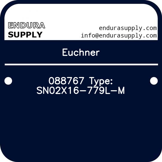euchner-088767-type-sn02x16-779l-m