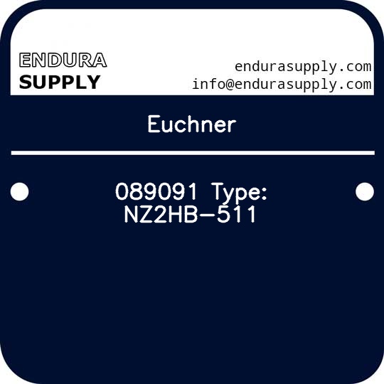 euchner-089091-type-nz2hb-511