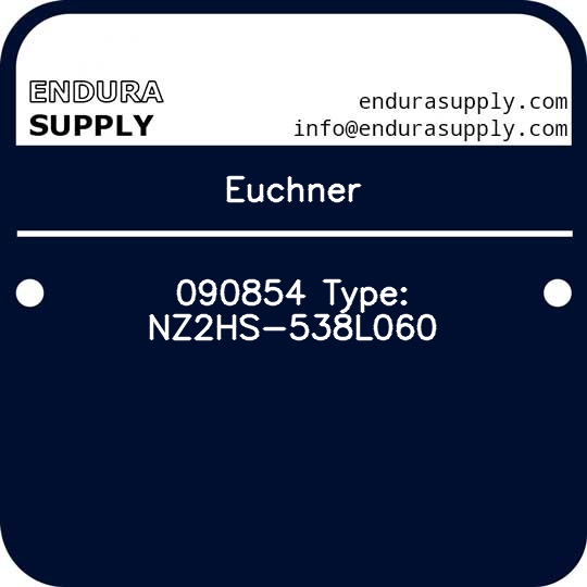 euchner-090854-type-nz2hs-538l060
