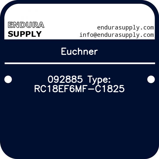 euchner-092885-type-rc18ef6mf-c1825