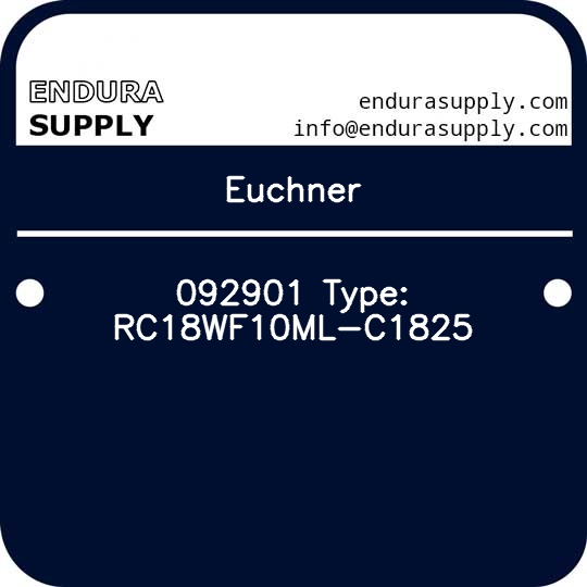 euchner-092901-type-rc18wf10ml-c1825