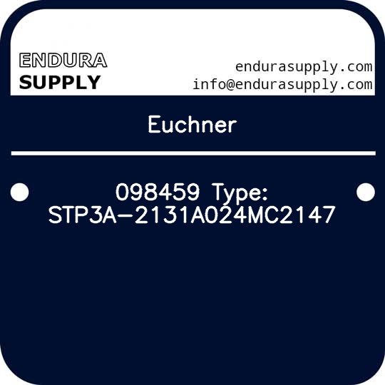 euchner-098459-type-stp3a-2131a024mc2147