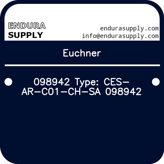 euchner-098942-type-ces-ar-c01-ch-sa-098942