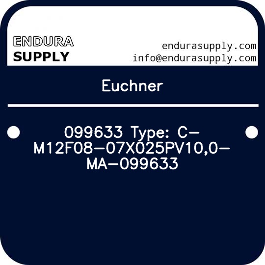 euchner-099633-type-c-m12f08-07x025pv100-ma-099633
