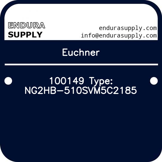 euchner-100149-type-ng2hb-510svm5c2185