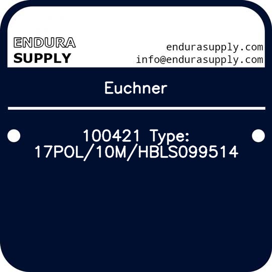 euchner-100421-type-17pol10mhbls099514