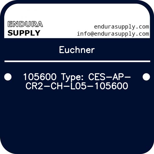 euchner-105600-type-ces-ap-cr2-ch-l05-105600
