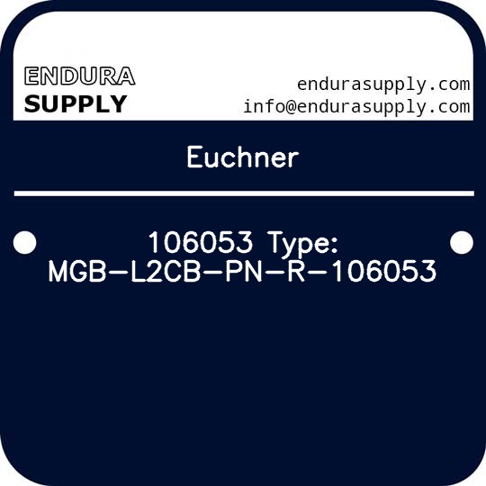euchner-106053-type-mgb-l2cb-pn-r-106053
