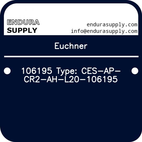 euchner-106195-type-ces-ap-cr2-ah-l20-106195