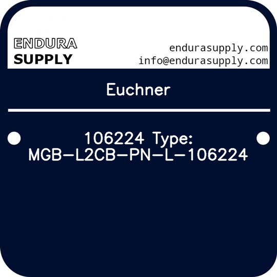 euchner-106224-type-mgb-l2cb-pn-l-106224