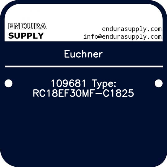 euchner-109681-type-rc18ef30mf-c1825