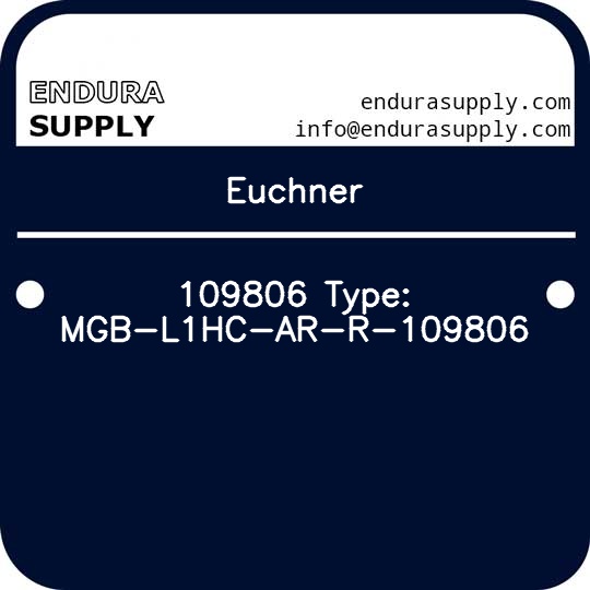 euchner-109806-type-mgb-l1hc-ar-r-109806