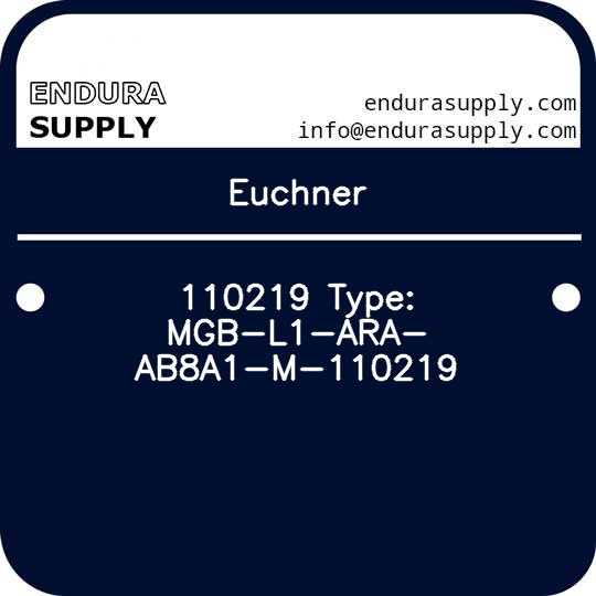 euchner-110219-type-mgb-l1-ara-ab8a1-m-110219