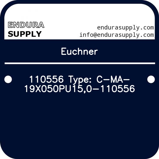 euchner-110556-type-c-ma-19x050pu150-110556