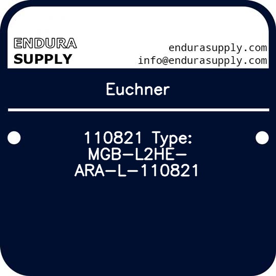 euchner-110821-type-mgb-l2he-ara-l-110821