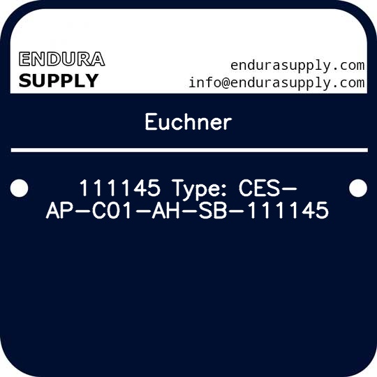 euchner-111145-type-ces-ap-c01-ah-sb-111145