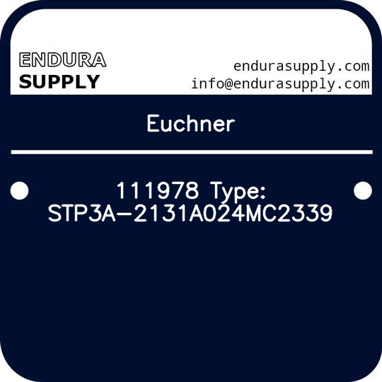 euchner-111978-type-stp3a-2131a024mc2339