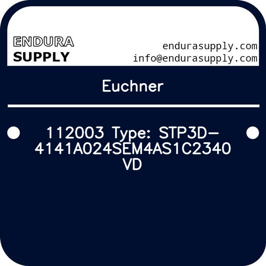 euchner-112003-type-stp3d-4141a024sem4as1c2340vd