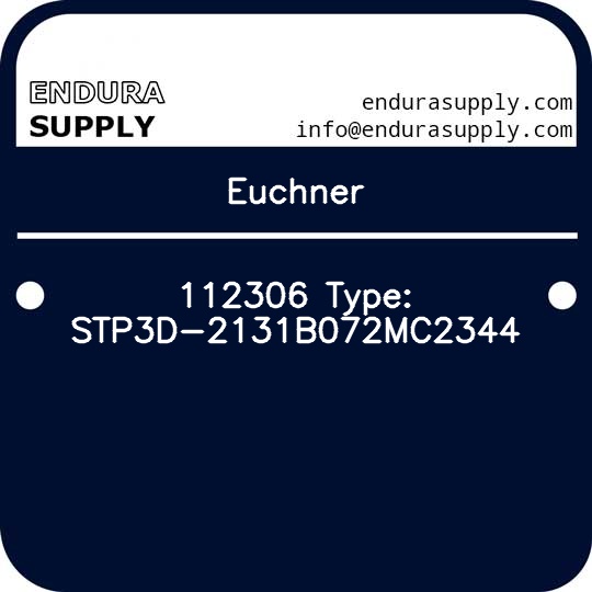 euchner-112306-type-stp3d-2131b072mc2344