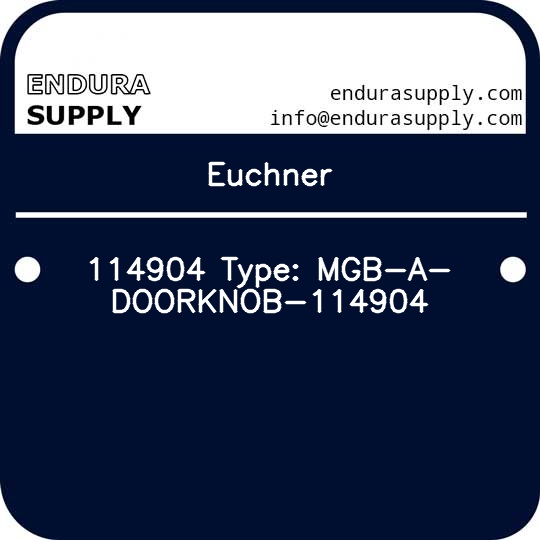 euchner-114904-type-mgb-a-doorknob-114904