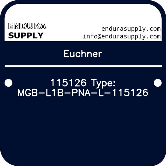 euchner-115126-type-mgb-l1b-pna-l-115126