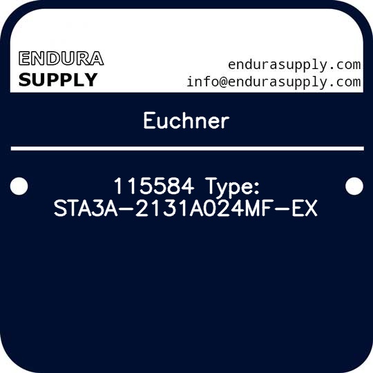euchner-115584-type-sta3a-2131a024mf-ex