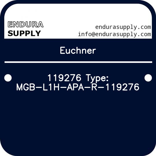 euchner-119276-type-mgb-l1h-apa-r-119276