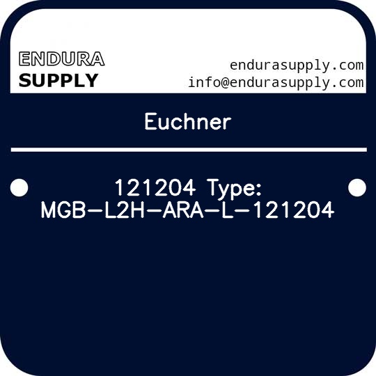 euchner-121204-type-mgb-l2h-ara-l-121204