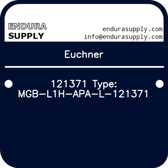 euchner-121371-type-mgb-l1h-apa-l-121371