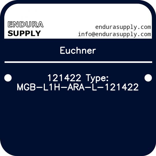 euchner-121422-type-mgb-l1h-ara-l-121422