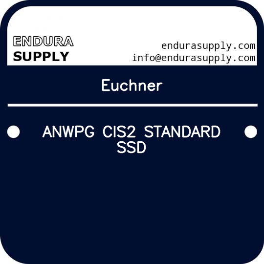 euchner-anwpg-cis2-standard-ssd