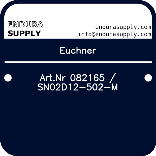 euchner-artnr-082165-sn02d12-502-m