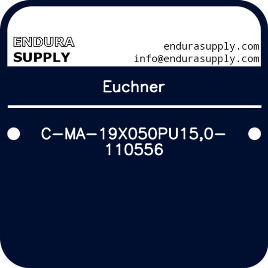 euchner-c-ma-19x050pu150-110556